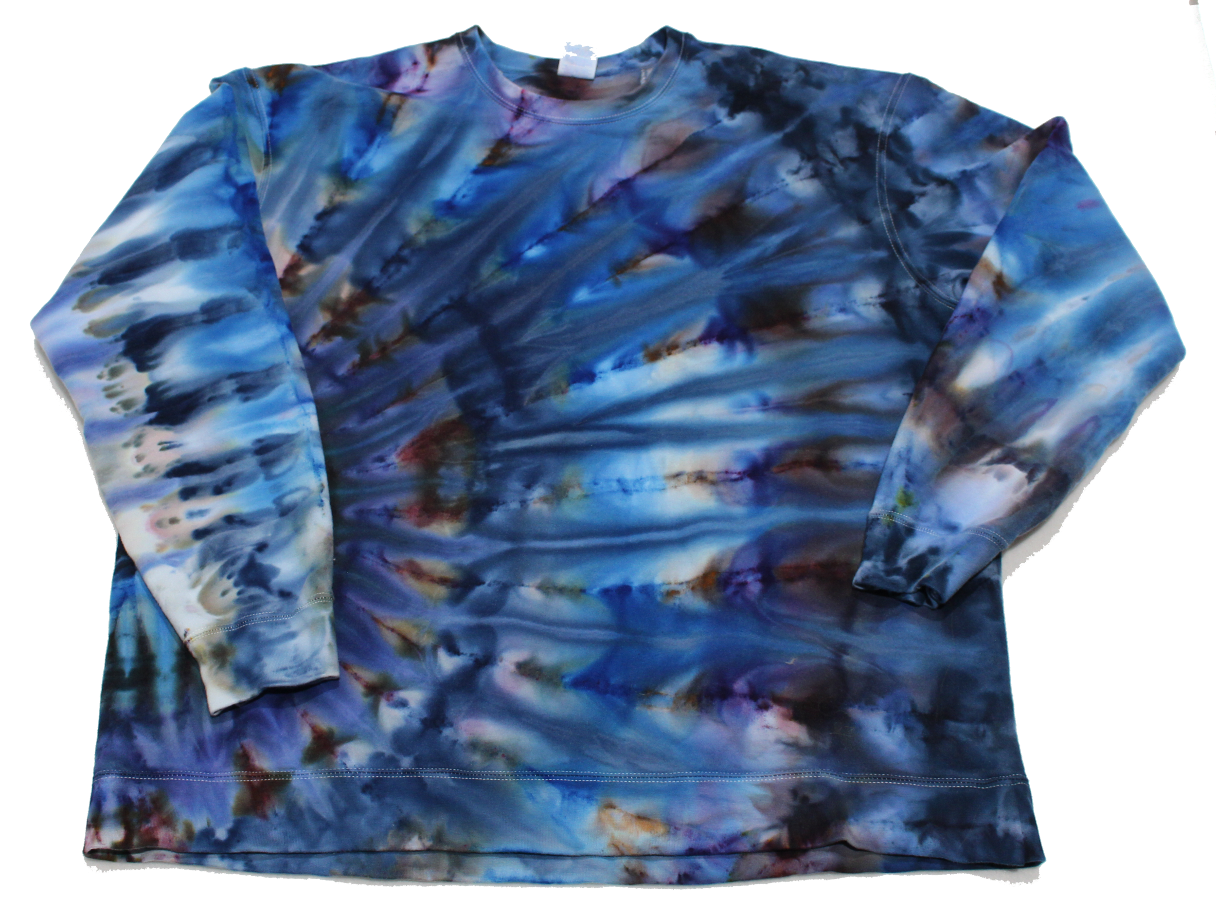 完売 pheeny フィーニー　Tie dye long sleeve PHEENY] フィーニー Wool jersey drape shirt(GRAY)